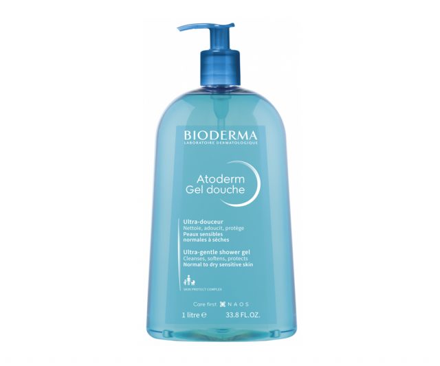 BIODERMA ATODERM НЕЖЕН ГЕЛ ЗА ТУШИРАЊЕ БЕЗ САПУН ЗА ЛИЦЕ И ТЕЛО 1 л