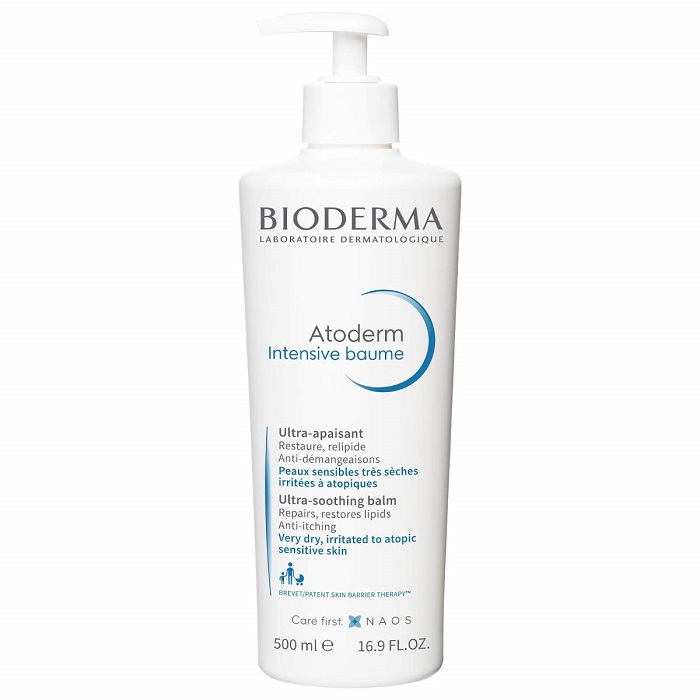 BIODERMA ATODERM ИНТЕНЗИВЕН БAЛСАМ ЕМОЛИЕНТНА НЕГА ЗА МНОГУ СУВА И АТОПИЧНА КОЖА 500 мл