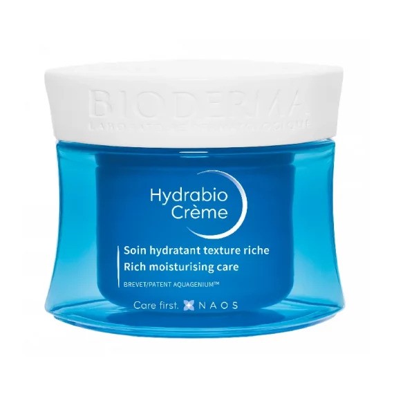 BIODERMA HYDRABIO БОГАТ ХИДРАТАНТЕН КРЕМ ЗА СУВА И МНОГУ СУВА КОЖА 50 мл