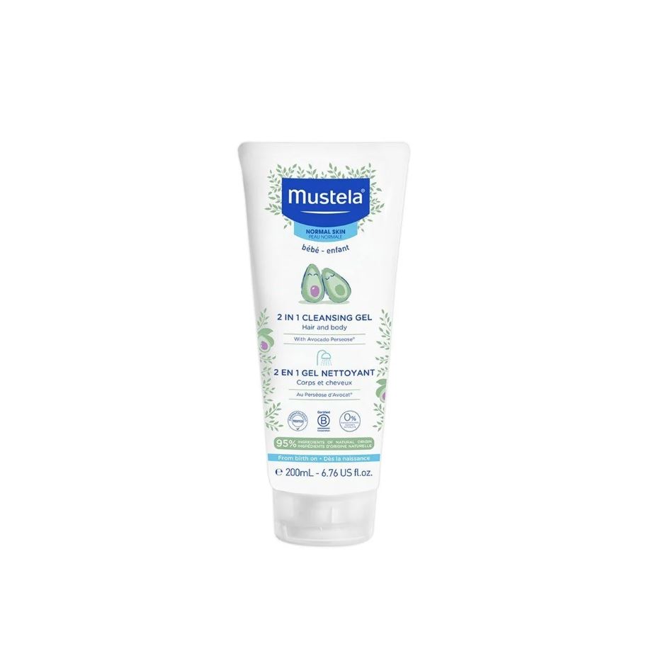 MUSTELA 2 ВО 1 ШАМПОН ЗА МИЕЊЕ КОСА И ТЕЛО 200мл