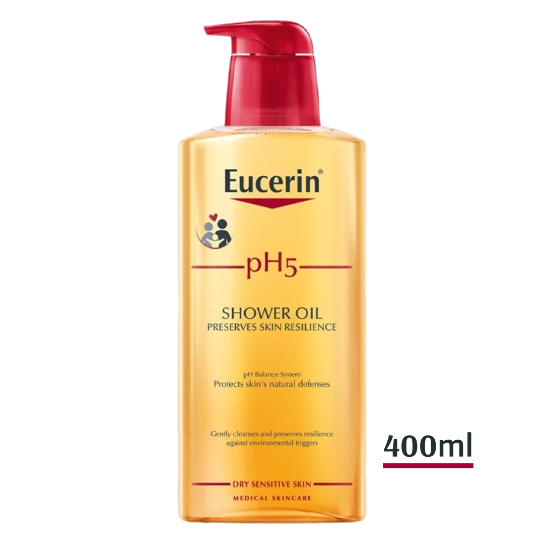 EUCERIN PH5 МАСЛО ЗА ТУШИРАЊЕ ЗА ЧУВСТВИТЕЛНА КОЖА 400 мл