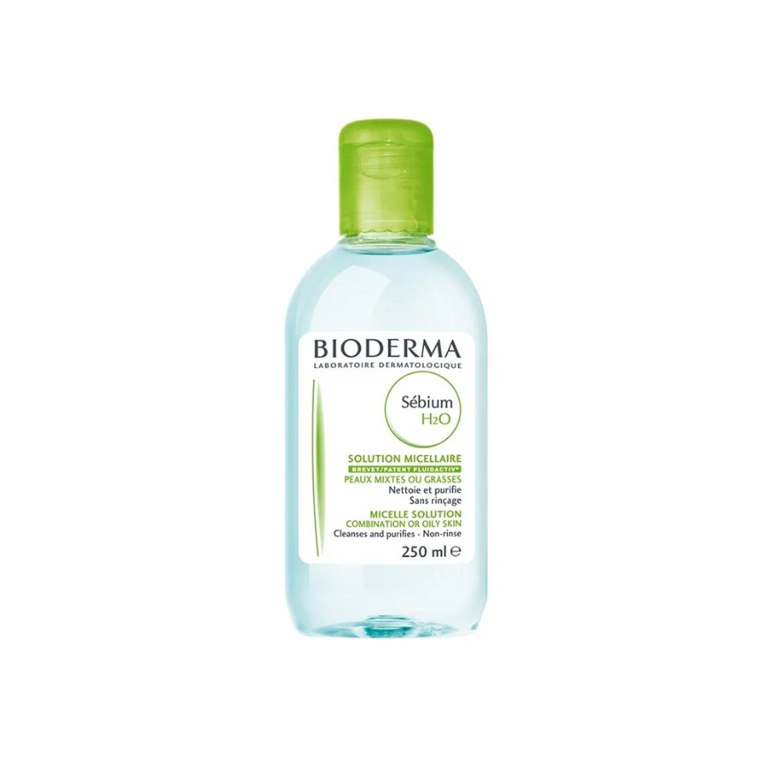 BIODERMA SEBIUM МИЦЕЛАРНА ВОДА ЗА КОМБИНИРАНА И МРСНА КОЖА 250 мл