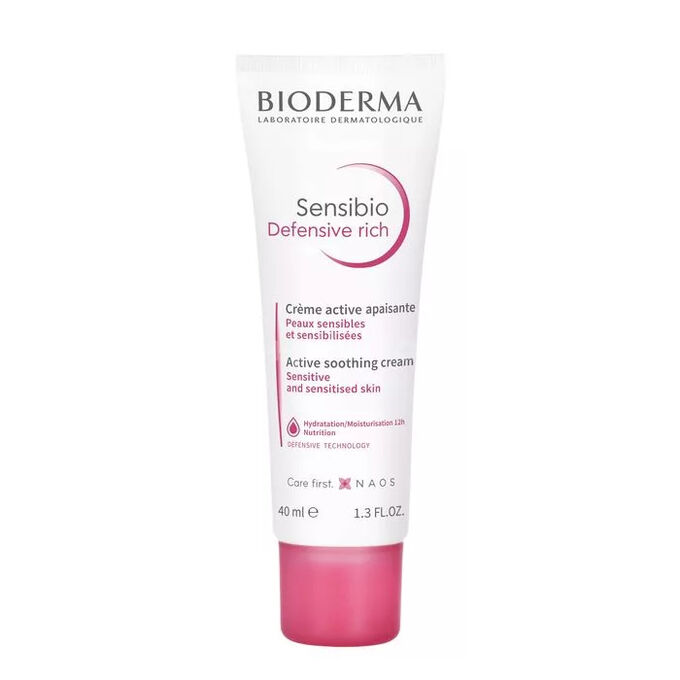 BIODERMA SENSIBIO DEFENSIVE RICH АКТИВЕН СМИРУВАЧКИ КРЕМ 40 мл