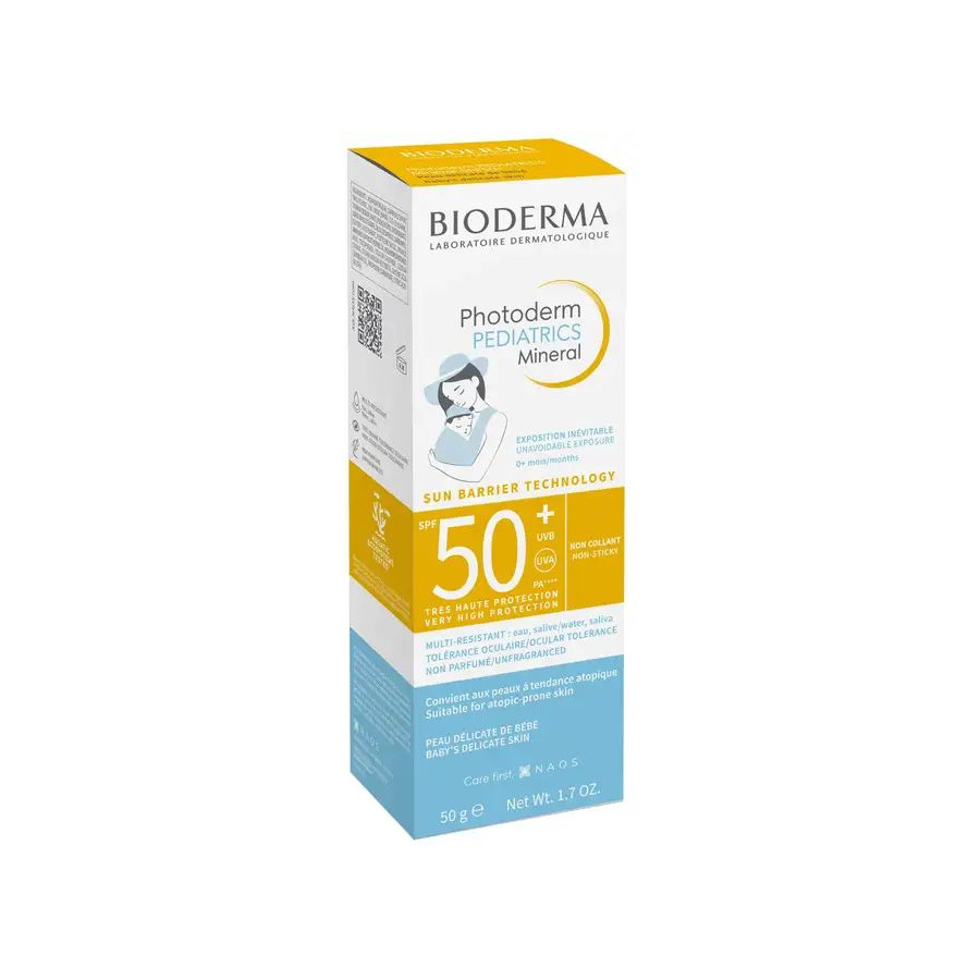 BIODERMA PHOTODERM PEDIATRICS МИНЕРАЛЕН КРЕМ СО ЗАШТИТЕН ФАКТОР 50 50 гр