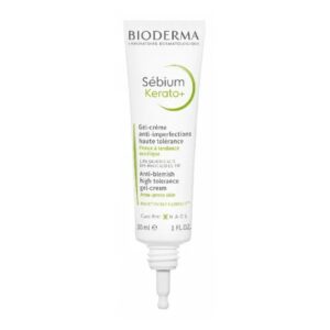 BIODERMA SEBIUM KERATO+ ГЕЛ КРЕМ ПРОТИВ НЕПРАВИЛНОСТИ НА КОЖА СО ВИСОКА ТОЛЕРАНТНОСТ 30 мл