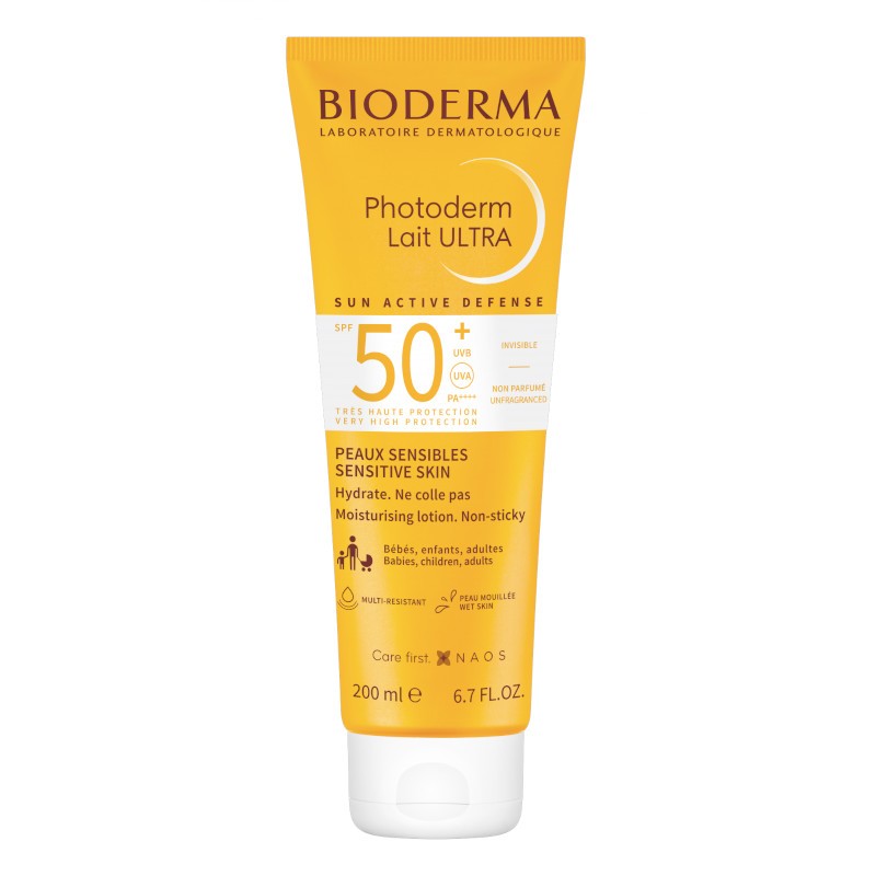 BIODERMA PHOTODERM LAIT ULTRA КРЕМ СО ЗАШТИТЕН ФАКТОР 50+ 200 мл + ПОДАРОК ДЕТСКО РАНЧЕ