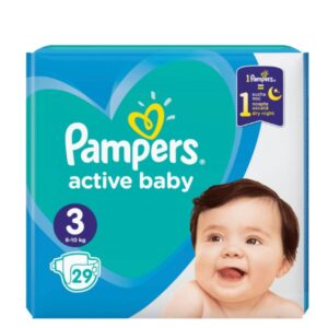 PAMPERS ACTIVE BABY 3 (6-10KG) 29