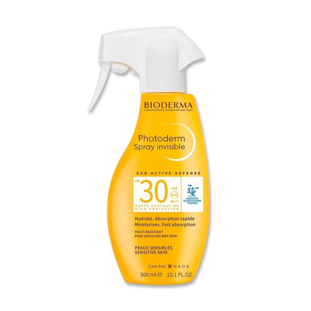 BIODERMA PHOTODERM НЕВИДЛИВ СПРЕЈ СО ЗАШТИТЕН ФАКТОР 30 300 мл
