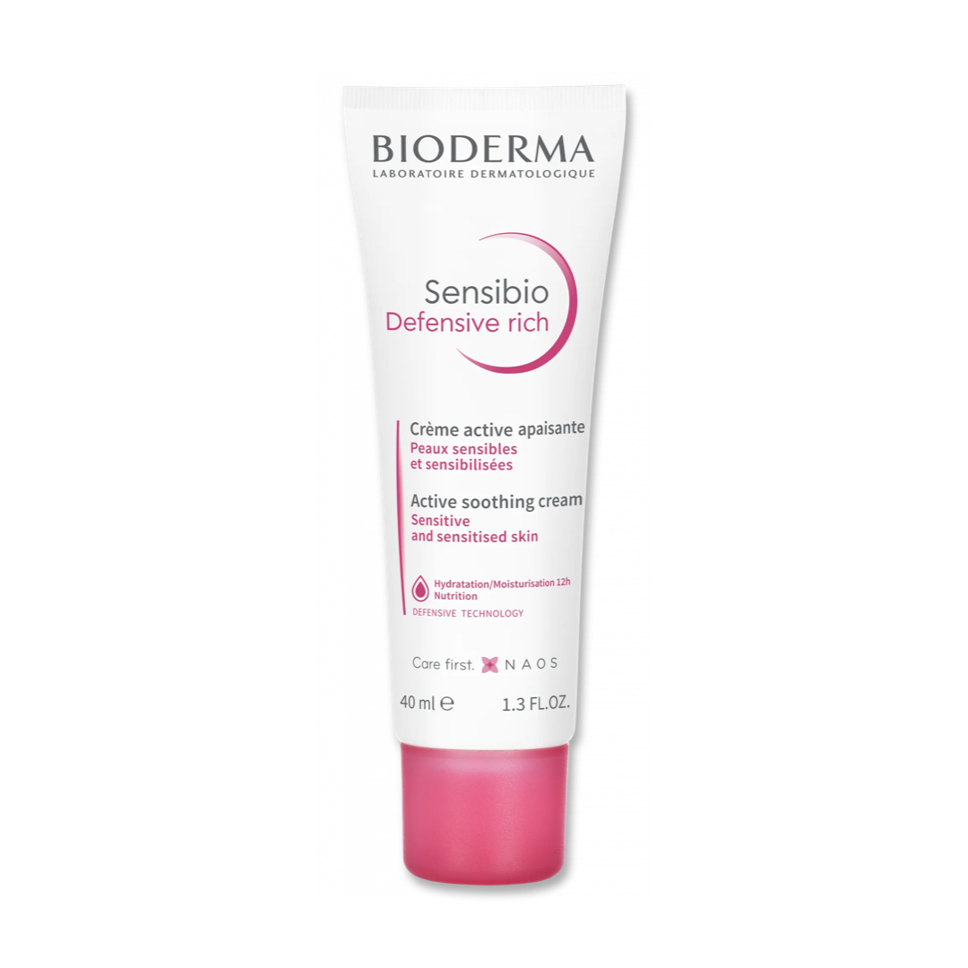 BIODERMA SENSIBIO DEFENSIVE RICH АКТИВЕН СМИРУВАЧКИ КРЕМ 40 мл
