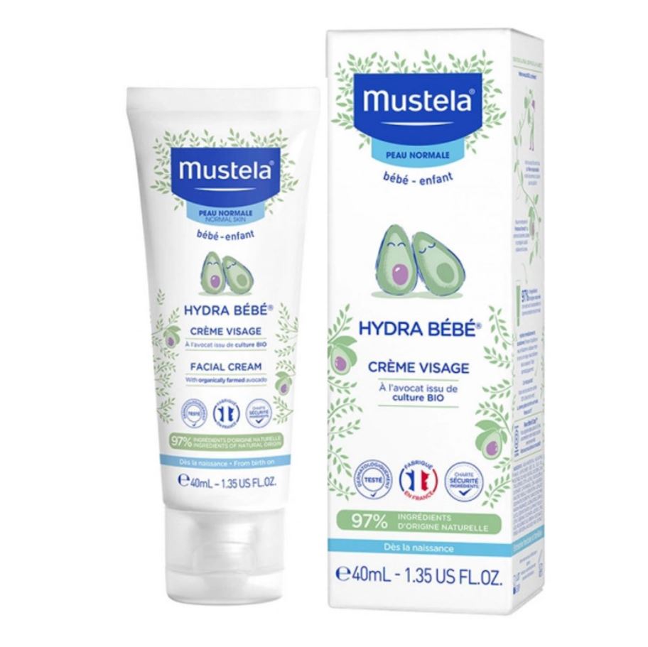 MUSTELA HYDRA BEBE КРЕМ ЗА ЛИЦЕ ЗА НОРМАЛНА КОЖА 40 мл