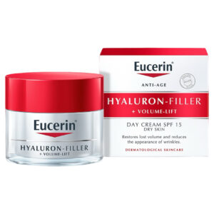EUCERIN HYALURON-FILLER + VOLUME LIFT ДНЕВЕН КРЕМ ЗА ЛИЦЕ ЗА НОРМАЛНА И КОМБИНИРАНА КОЖА СПФ15 50 мл