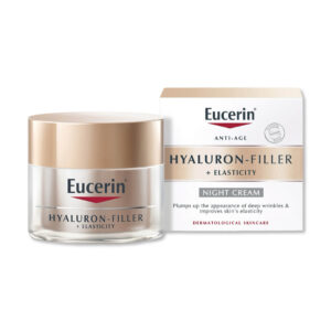 EUCERIN HYALURON-FILLER + ELASTICITY НОЌЕН КРЕМ ЗА ЛИЦЕ 50 мл
