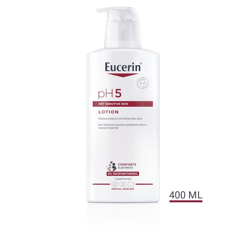 EUCERIN PH5 ЛОСИОН ЗА ТЕЛО ЗА ЧУВСТВИТЕЛНА КОЖА 400 мл