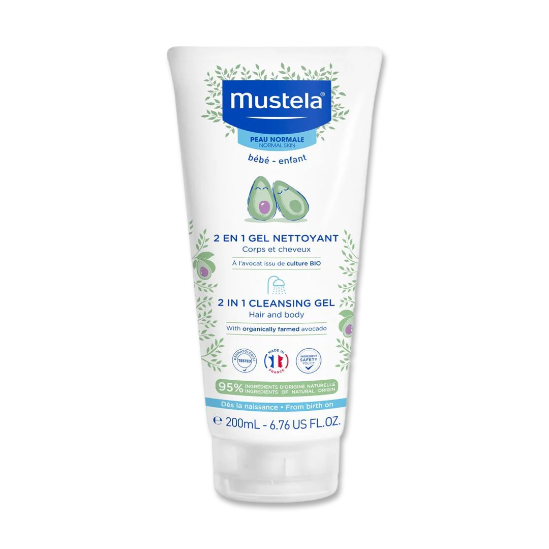MUSTELA 2 ВО 1 ШАМПОН ЗА МИЕЊЕ КОСА И ТЕЛО 200мл