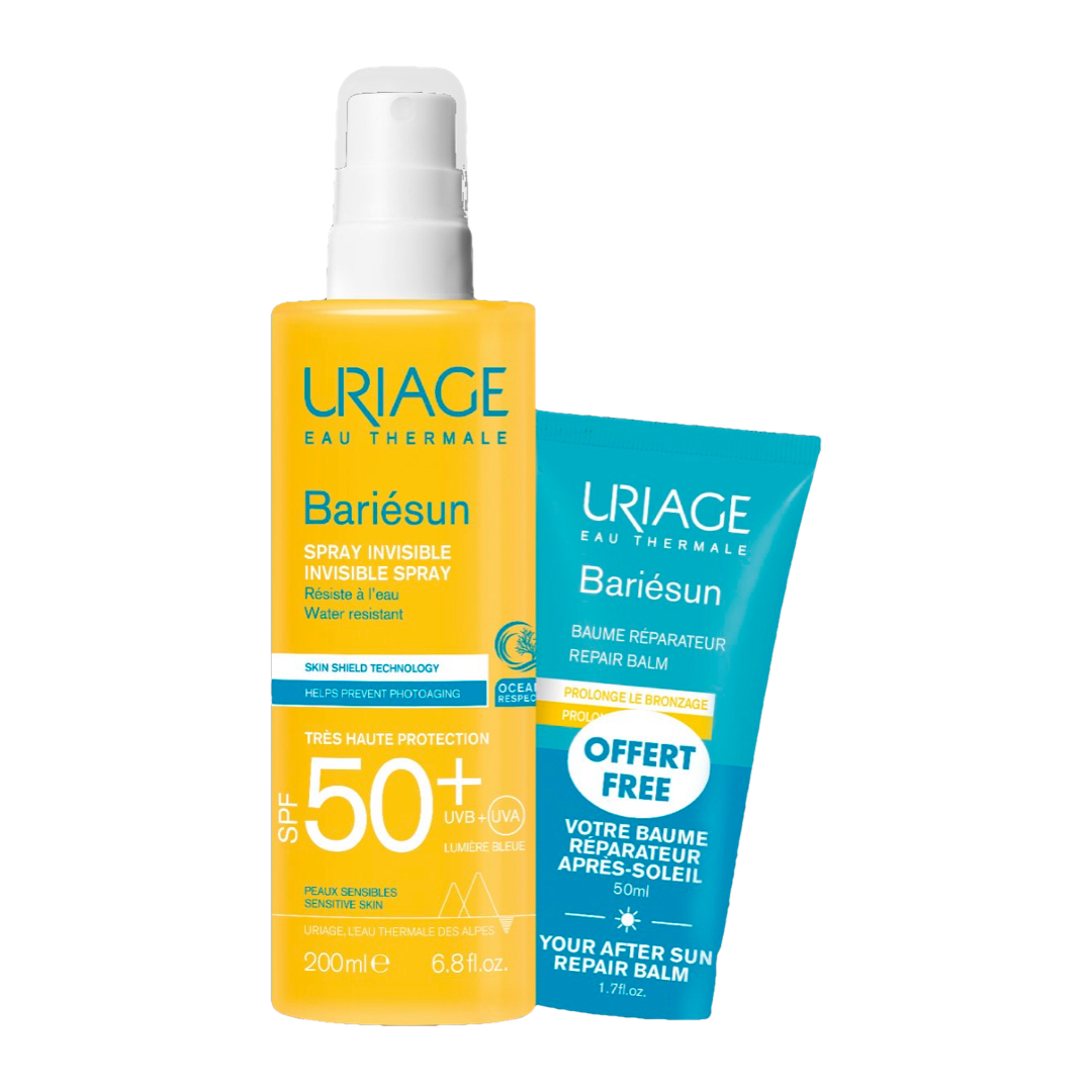 URIAGE BARIESUN INVISICLE СПРЕЈ 200мл + BARIESUN REPAIR BALM 50 мл