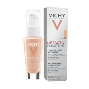 VICHY LIFTACTIV FLEXTEINT ТЕЧНА ПУДРА ПРОТИВ БРЧКИ СО ЗАШТИТЕН ФАКТОР 20 БРОЈ 35 30 мл