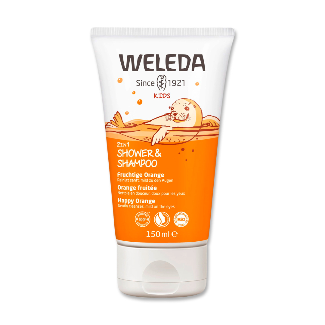 WELEDA ДЕТСКИ ШАМПОН И ГЕЛ ОД ПОРТОКАЛ 150 мл