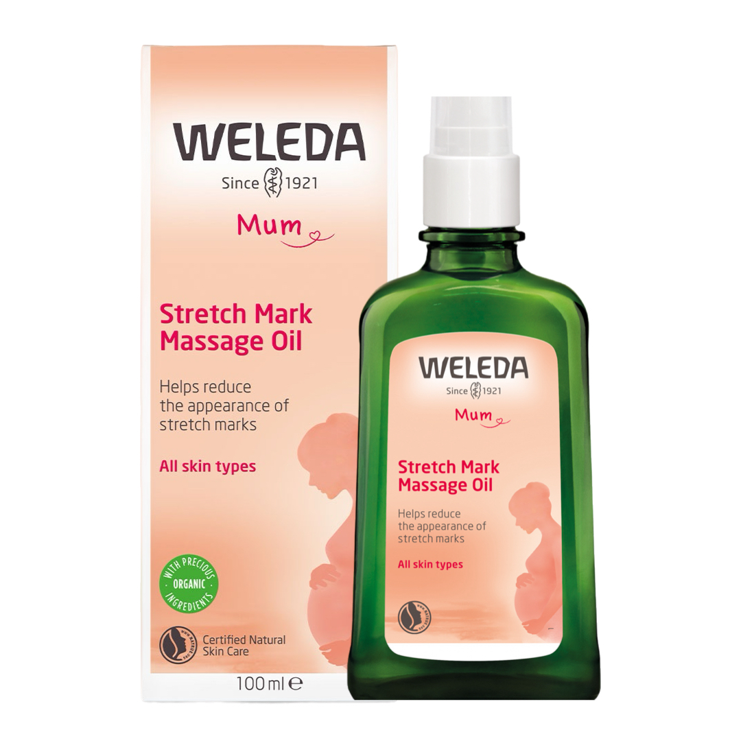 WELEDA МАСЛО ЗА МАСАЖА НА ТРУДНИЦИ ПРОТИВ СТРИИ 100 мл