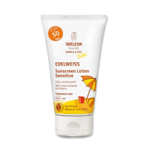 WELEDA SENSITIVE МЛЕКО ЗА ДЕЦА СО ЗАШТИТЕН ФАКТОР 50 50 мл