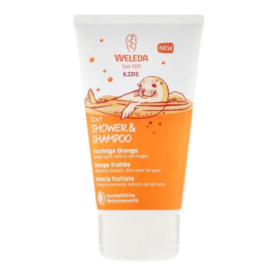 WELEDA ДЕТСКИ ШАМПОН И ГЕЛ ОД ПОРТОКАЛ 150 мл
