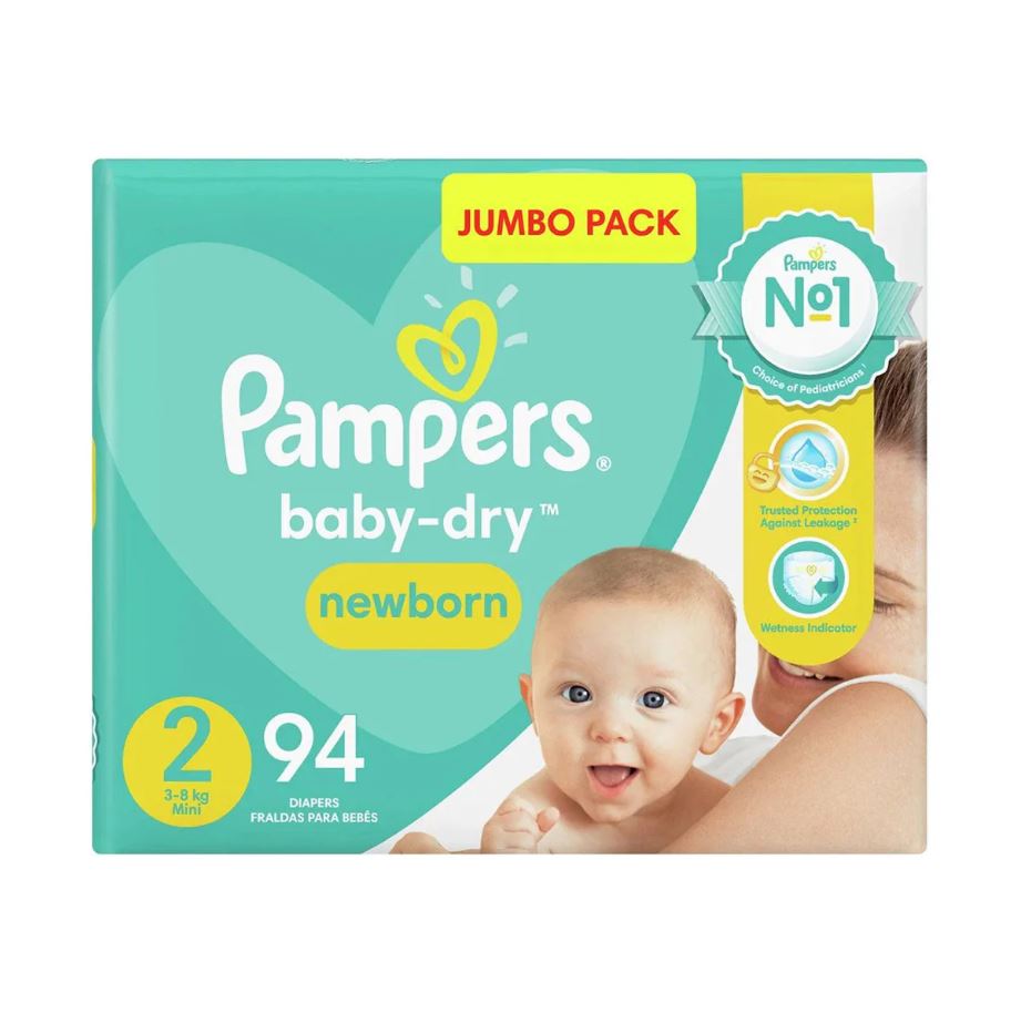 PAMPERS ACTIVE BABY 2 (4-8KG) 94