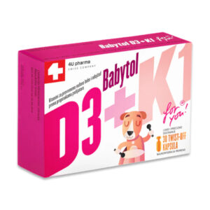 4U pharma BABYTOL D3 + K1 TWIST-OFF КАПСУЛИ (30 КАПСУЛИ)