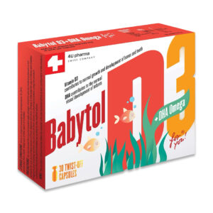 4U pharma BABYTOL DHA +OMEGA TWIST-OFF КАПСУЛИ (30 КАПСУЛИ)