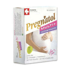 4U pharma PREGNATOL ACTIVE FOLATE + VIT.B12 КАПСУЛИ ЗА ТРУДНИЦИ (30 КАПСУЛИ)