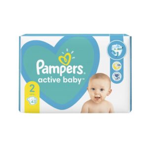 PAMPERS ACTIVE BABY 2 ( 4-8 kg) 43
