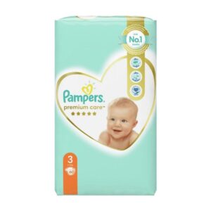 PAMPERS PREMIUM CARE 3  (4-9KG) 60