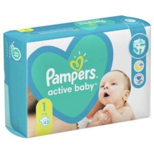 PAMPERS ACTIVE BABY 1 (2-5KG) 43