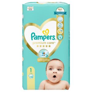 PAMPERS PREMIUM CARE 1 (2-5KG) 50