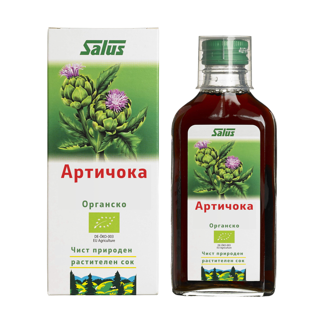 ARTICOKA ЧИСТ ПРИРОДЕН СОК ОД АРТИЧОКА 200 мл