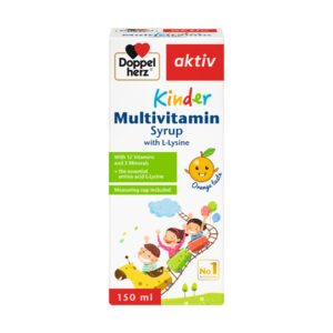DOPPEL HERZ KINDER МУЛТИВИТАМИНСКИ СИРУП СО L-LYSINE ЗА ДЕЦА 150 мл