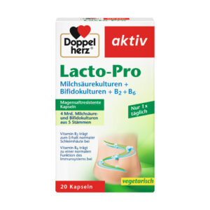 DOPPEL HERZ LACTO PRO ПРОБИОТИЦИ (20 КАПСУЛИ)
