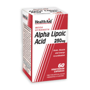 HEALTH AID ALPHA LIPOIC ACID 250 мг КАПСУЛИ (60 КАПСУЛИ)