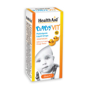 HEALTH AID BABYVIT МУЛТИВИТАМИНСКИ КАПКИ ЗА ДЕЦА 25 мл