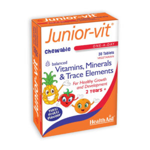 HEALTH AID JUNIOR-VIT ТАБЛЕТИ ЗА ЏВАКАЊЕ (30 ТАБЛЕТИ)
