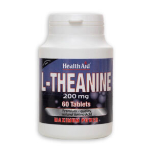 HEALTH AID L-THEANINE 200 мг ТАБЛЕТИ (60 ТАБЛЕТИ)