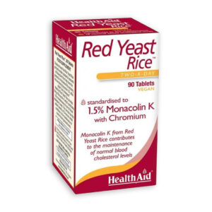 HEALTH AID RED YEAST RICE ТАБЛЕТИ (90 ТАБЛЕТИ)