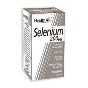 HEALTH AID SELENIUM 200микрограми ТАБЛЕТИ (60 ТАБЛЕТИ)