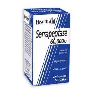 HEALTH AID SERRAPEPTASE 60 000 IU КАПСУЛИ (30 КАПСУЛИ)
