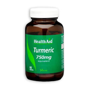 HEALTH AID TURMERIC (kurkumin) 750мг ТАБЛЕТИ (60 ТАБЛЕТИ)