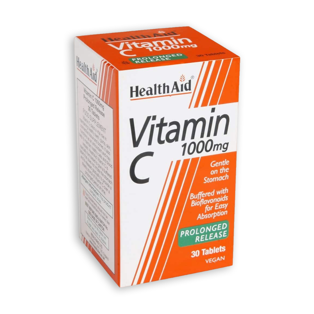 HEALTH AID VITAMIN C 1000 мг ТАБЛЕТИ (30 ТАБЛЕТИ)