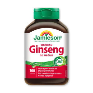 JAMIESON СИБИРСКИ ЖЕНШЕН ТАБЛЕТИ (100 ТАБЛЕТИ)