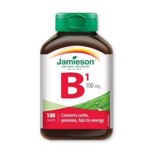 JAMIESON ВИТАМИН B1 100 мг ТАБЛЕТИ (100 ТАБЛЕТИ)