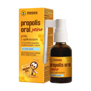 MEDEX PROPOLIS ORAL JUNIOR БЕЗАЛКОХОЛЕН СПРЕЈ ЗА УСТА И ГРЛО 30 мл