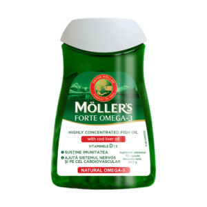 MOLLERS FORTE OMEGA-3 КАПСУЛИ ЗА ВОЗРАСНИ (112 КАПСУЛИ)