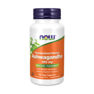 NOW ASHWAGANDHA  450мг (90 КАПСУЛИ)