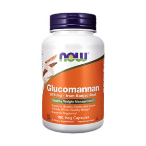 NOW GLUCOMANNAN 575мг ( 180 КАПСУЛИ)